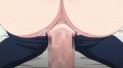 10s 1boy 2010s 2017 2d animated ass ass_shake big_ass censored female from_behind gif jiggle jitaku_keibiin katsuragi_shouko mature_female penis pov pussy pussy_juice sex suzuki_mirano vaginal_penetration