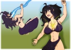 black_hair exe-1 female hex_maniac pokemon possession swimsuit_aside