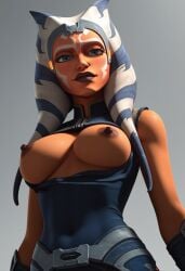 ahsoka_tano ai_generated alien alien_girl alien_humanoid areola areola_slip areolae blush blushing breasts breasts_out clone_wars clothing duchess_eugene jedi jedi_master jedi_padawan lekku lekku_(anatomy) low-angle_view nipple_bulge nipples nude nude_female orange_body orange_skin partially_clothed presenting presenting_breasts small_breasts stable_diffusion star_wars undressed