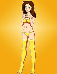 brown_hair chris_rusche female female_only ginger_buckingham green_eyes lingerie pervyangel shotgun_shuffle solo solo_female tagme webcomic
