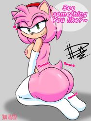 amy_rose dn28_art female pink_hair pink_skin smug sonic_(series) tagme