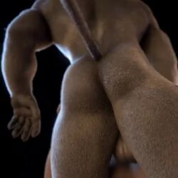 2boys 3d animated beefy canine daddy deepthroat face_fucking fellatio furry gay hands_on_thighs huge_cock hungrypaws kneeling male_only manly pov_blowjob pov_male side_view sound swinging_balls tagme thick_penis throat_noise tough_guy twitter_link video viewed_from_below