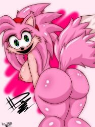 amy.exe amy_rose dn28_art female pink_hair pink_skin sonic.exe sonic.exe_(series) sonic_(series)