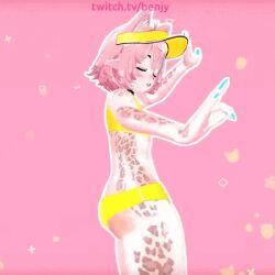 3d animated benjyvr dancing female tagme turning_around