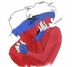 countryhumans gay kissing mark_braun_(artist) nude russia_(countryhumans) russian_empire_(countryhumans)