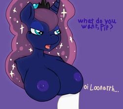 anthro blue_eyes booponies breasts equine friendship_is_magic mammal my_little_pony princess_luna_(mlp) text