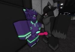 2boys 3d fed_(kaiju_paradise) furry furry_only gay imminent_sex kaiju_paradise male/male roblox roblox_game robloxian self_upload sinox_(kaiju_paradise) tagme tagme_(artist)