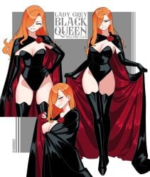 black_queen dark_phoenix hellfire_club jean_grey marvel nicolasgravelqc x-men