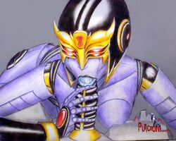 blackarachnia from transformers by puticron