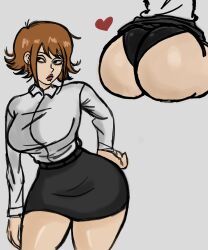 ass big_ass big_breasts big_butt big_thighs breasts female oc original_character yuuyi