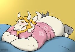 anal anthro asgore_dreemurr ass ass_up beard bed big_butt blonde_hair bovid butt_fetish butt_worship canid canine canis caprine clothed clothing duo facial_hair furniture goat hair hi_res horn lesicko lying male male/male male_rimmed male_rimming male_rimming_male mammal on_front oral partially_clothed rimming sex simple_background size_difference slightly_chubby slightly_chubby_anthro slightly_chubby_male solo_focus undertale_(series) wolf