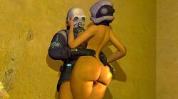 ass big_ass clothed_male_nude_female combine combine_assassin dick_between_thighs dominant_female grabbing_ass half-life half-life_2 hand_on_butt metrocop penis_between_thighs thick_ass thick_thighs thigh_sex