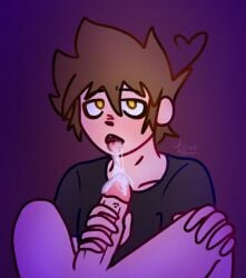 eddsworld_oc femboy femboy_oc oc original_character twink yellow_eyes