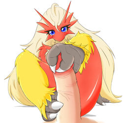 blaziken from nintendo by mofumofu