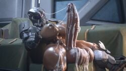 3d cumshot female_spartan_(halo) futanari halo_(series) hyper_penis masturbation runn1non spartan_(halo)