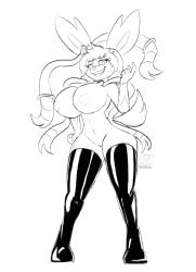 big_breasts breasts cheerycide cleavage eeveelution female furry huge_breasts nipples pokemon pokemon_(species) sylveon tagme thick_thighs wide_hips