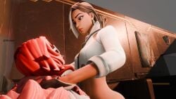 antonia_(fortnite) big_cock cowgirl fortnite futanari lesbian_sex sfmxer valeria_(fortnite)