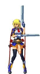 blazblue boxman futanari huge_cock noel_vermillion sprite_edit