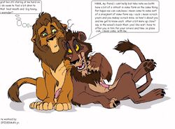 anthro disney feline feral feral_only furry kovu lion male_only nuka penis tagme the_lion_king the_lion_king_ii:_simba's_pride