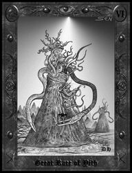 black_and_white cthulhu_mythos english english_text great_race_of_yith h.p._lovecraft public_domain sen