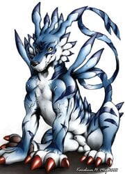 2002 anthro digimon furry garurumon karabiner male_only tagme