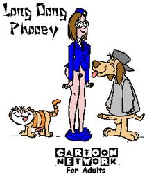 1girls 2boys backwards_cap bottomless canine cartoon_network dog female full_body fur glasses hanna-barbera hong_kong_phooey knees_together_feet_apart male multiple_penises penis penrod_"penry"_pooch police_uniform pot_(hong_kong_phooey) pubic_hair pussy rosemary_(hong_kong_phooey) round_eyewear simple_background skirt_around_ankles skirt_down skirt_pull spot tagme tongue_out uncensored white_background