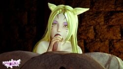 3d between_legs between_legs_view blonde_female blonde_hair blonde_hair_female blowjob cat_ears cat_girl cat_humanoid catgirl fellatio final_fantasy final_fantasy_xiv golden_eyes makeup male/female miqo'te naked naked_female nude nude_female oral oral_sex penis penis_in_mouth riaykuras_playground sucking sucking_penis ultraviira_donnerauge warrior_of_light_(final_fantasy_xiv)