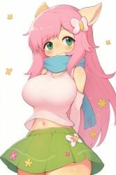 1girls ai_generated anthro fluttershy_(mlp) my_little_pony soda_uyu sywu02