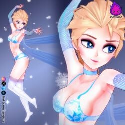 1girls 3d blonde_hair blue_eyes disney disney_princess elsa_(frozen) frozen_(film) gumroad gumroad_username human igneuzz igneuzz_set pale_skin tagme white_skin