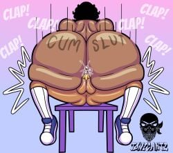 2boys anal anal_sex ass balls big_ass big_butt black_hair clapping_cheeks cripto farik_pipes femboy gay gigantic_ass gigantic_butt huge_ass huge_butt hyper_ass large_ass male male/male male_only onomatopoeia sex size_difference thick_thighs tonicartz wide_hips writing_on_ass