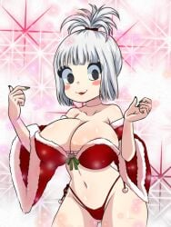 1girls big_breasts breasts cat_teacher cat_teacher_(katherine) christmas_outfit female katherine_(cat_teacher) katherine_(maestro_gato) maestro_gato maestro_gato_(katherine) merry_christmas milf nekogatito69 paulinaapc santa_costume white_hair