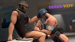 2boys age_difference cum cute dissenter3d engineer engineer_(team_fortress_2) kuudere male_focus male_only older_man_and_younger_boy penis sitting sniper sniper_(team_fortress_2) soldier soldier_(team_fortress_2) source_filmmaker team_fortress_2 yaoi younger_dom_older_sub