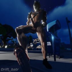 2boys balls big_penis drift_batr footjob fortnite gay male male/male male_only mask masked masked_male muscular muscular_male nsfw_denji penis pov x-lord