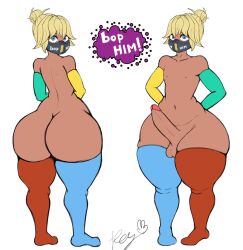 1boy ass balls big_ass big_butt big_penis bubble_ass bubble_butt facemask femboy huge_ass huge_butt large_ass large_butt male male_only mask masked masked_male original_character penis solo solo_male thick_ass thick_thighs wide_hips yappjr