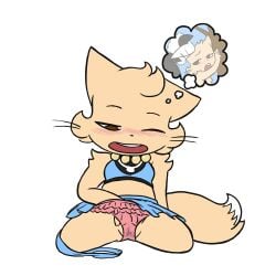 1:1 augustus_(bcb) bittersweet_candy_bowl bottomwear bottomwear_down brown_eyes cheerleader_outfit closed_eyes clothed clothing daisy_(bcb) domestic_cat duo etchgerbil fangs felid feline felis female forced half-closed_eyes hand_on_panties hi_res imagination jacket kneeling looking_at_another looking_back male male/female mammal masturbation narrowed_eyes neckwear open_mouth pants pants_down partially_clothed plant rape sex tan_body teeth topwear tree