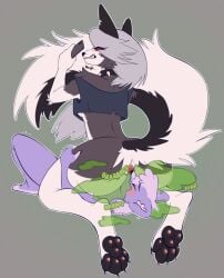 anal anthro anus ass ass_focus ass_grab butt_focus butt_grab canid canid_demon canine canis claws collar demon duo fart fart_cloud fart_fetish fart_sniffing farting_on_another farting_on_face feet female foot_fetish hand_on_ass hand_on_butt hellaverse hellhound helluva_boss hi_res kisha_(artist) loona_(helluva_boss) male male/female mammal mephitid mythological_canine mythological_creature mythology oral pawpads paws raised_tail rimming sex skunk sniffing tail toe_claws wolf