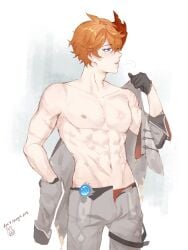 childe (genshin impact) from genshin impact by ksooupart