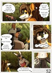absurd_res animal_genitalia animal_penis anthro big_breasts black_hair breasts brown_body brown_eyes brown_eyes brown_fur brown_hair canid canine canine_genitalia canine_penis canis cock_and_ball_torture comic domestic_dog english_text fantasy female fur genital_mutilation genital_torture genitals german_spitz hair hi_res knot knotted_penis lagomorph large_spitz leporid long_hair madlaine_mckraven mammal markings medieval megan_bryar mutilation penis rabbit red_eyes severed_body_part severed_genitals severed_penis spitz spots spotted_body spotted_fur text the_quest_for_quests tqfq white_body white_fur yellow_body yellow_fur zaiksmckraven