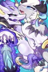 absol animal_genitalia animal_penis anthro anthro_on_anthro anthro_penetrated anthro_penetrating anthro_penetrating_anthro bodily_fluids canine_genitalia canine_penis clit_dick cum cum_in_uterus cum_inside duo fur generation_3_pokemon generation_5_pokemon genital_fluids genitals hi_res intersex intersex/male intersex_penetrated kemono male male_penetrating male_penetrating_intersex male_penetrating_maleherm maleherm maleherm/male maleherm_penetrated nintendo penetration penile penile_penetration penis penis_in_vagina pokemon pokemon_(species) sex smile tapering_penis tianhua uterus vaginal_penetration vaginal_penetration white_body white_fur zoroark