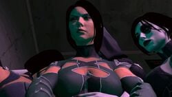 3d 4girls animated anna_marie arclight death_(marvel_comics) domino_(marvel) gif marvel marvel_comics neena_thurman pov rogue_(x-men) sex source_filmmaker x-force x-men