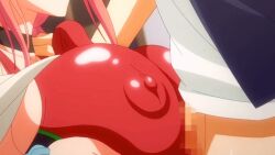 1boy 1girls 2022 20s animated animated breasts breasts_squeezed_together competition_swimsuit cousins female female from_below garden_~takamine-ke_no_nirinka~ grabbing_another's_breast groping highres incest large_breasts nail_polish one-piece_swimsuit paizuri perpendicular_paizuri pink_hair red_one-piece_swimsuit straight swimsuit tagme takamine_ayame tomoya_(garden_~takamine-ke_no_nirinka~)t