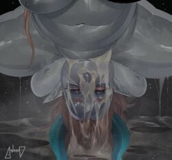 1futa 1girls all_the_way_to_the_base ashino_art asphyxiation broken_rape_victim brown_hair brutal_rape captured captured_heroine choking_on_cock crying_with_eyes_open cum_in_mouth cum_in_throat cum_out_nose dead_eyes deep_penetration deepthroat deepthroat_holder deepthroat_training drowning drowning_in_cum dungeons_and_dragons eye_contact eyes_rolled_back eyes_rolling_back fellatio fellatio_face female female_focus forced forced_oral fucked_senseless futa_on_female futa_with_female futanari gagging gilligans_grave intersex leunna_(gilligans_grave) munetheriss_(gilligans_grave) nat19 oral oral_rape oral_sex penis pointy_ears pov_blowjob pov_eye_contact rape raped raped_by_futa raped_female rough_oral saliva saliva_on_face saliva_on_penis saliva_string saliva_trail sloppy sloppy_deepthroat snuff throat_abuse throat_fuck throat_penetration throat_swabbing tiefling tight_throat twincest