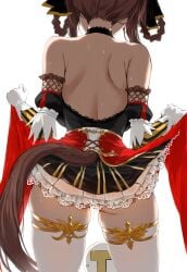 1girls ai_generated animal_ears anthropomorphization artist_request eyes female gentildonna_(umamusume) hair legs skin tagme umamusume umamusume_pretty_derby young
