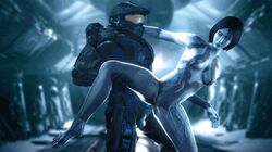 1girls 343_industries 3d artificial_intelligence cortana cortana_v2 faceless faceless_character faceless_male female female/male female_focus halo_(series) halo_4 male_spartan_(halo) master_chief sideways spartan_(halo) spartan_ii_(halo) straight vaginal_penetration