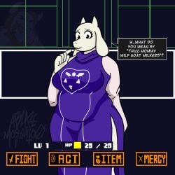 ablazemosquit0 ass big_breasts breasts chubby deltarune fat fat_ass fat_breasts female furry furry_female looking_at_viewer looking_back looking_pleasured milf nipples pussy pussy_juice pussy_squirt shy speech_bubble squirting tail thick_thighs toriel toriel_(undertale) undertale undertale_(series)