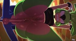 anal animated anthro anthro_on_anthro d-art huge_ass sonic_(series) sonic_the_hedgehog sonic_the_hedgehog_(series) sound surge_the_tenrec tagme video voice_acted