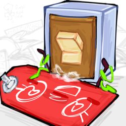 @_(symbol) @_@ battle_for_bfdi battle_for_dream_island bfb cum female jacknjellify legs_up light_switch liy_(bfdi) object object_show object_show_community object_shows on_floor one_(bfdi) original osc price_tag price_tag_(bfdi) scissoring the_power_of_two tpot yoylecupcake yuri
