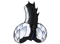 absurd_res alpha_channel anus ass coochie_connoisseur_(yaboinoir_designs) dragon european_mythology female feral genitals hi_res mythological_creature mythological_scalie mythology presenting presenting_anus presenting_hindquarters presenting_vulva pussy rakkaja_(mhs) scalie skulboogie solo vulva western_dragon wyvern yaboinoir