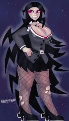 angry angry_expression angry_face belt big_breasts black_clothing black_hair black_high_heels black_nail black_nails black_sun black_sun_symbol booba breasts clothed clothes clothing female high_heels hips humanization humanized long_hair nazi not_porn oc original original_character original_characters painted_nails rapetard red_eyes s0d0my_s1n short_skirt ss_uniform straight_hair sun thighs tights uniform waffen-ss wide_hips