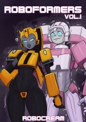 1boy 1boy1girl 1girls alien alien_girl alien_humanoid arcee ass autobot big_ass big_breasts breasts bumblebee_(transformers) busty curvaceous curvy curvy_figure cybertronian digital_media_(artwork) female fembot gynoid hasbro hips hourglass_figure huge_ass huge_breasts humanoid large_ass large_breasts legs mechanical metallic_body robocream robot robot_boy robot_girl robot_humanoid rule_63 slim_waist straight thick thick_legs thick_thighs thighs transformers voluptuous voluptuous_female waist wide_hips